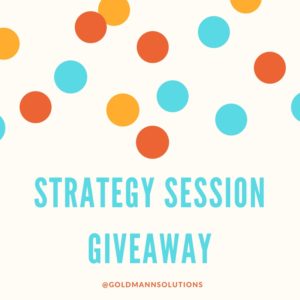 Strategy Session Giveaway