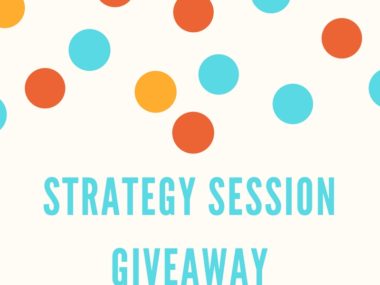Strategy Session Giveaway